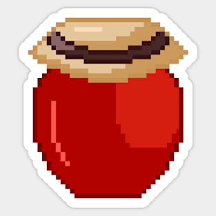 Pixel Art Jam Sticker